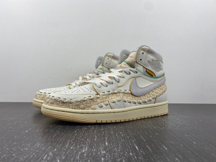 union x air jordan 1 high og woven fd2565-100