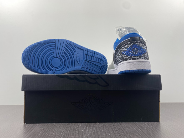 air jordan 1 low “true blue” dm1199-140