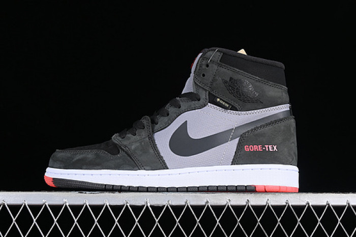 air jordan 1 high element gore tex ''black infrared'' db2889-002