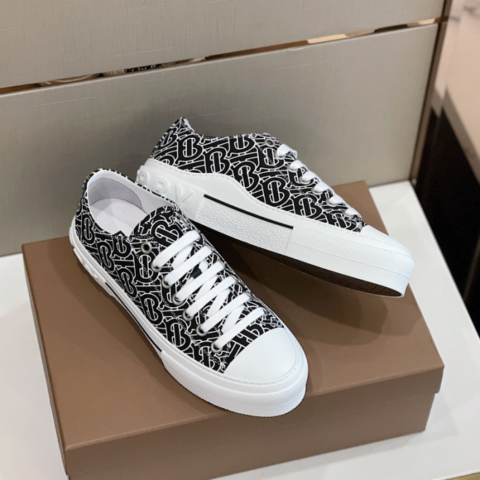 B**rry vintage check cotton sneakers