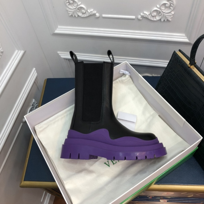 botteg*Ve*ne*ta tire leather ankle boots