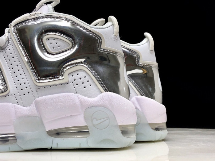 nike air more uptempo white Ch*0me blue tint 917593-100