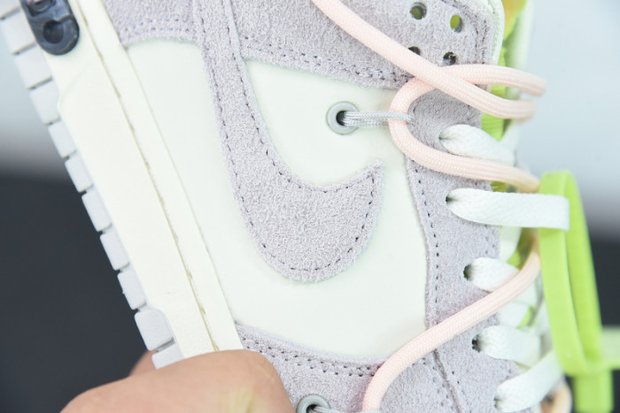ow x dunk low 