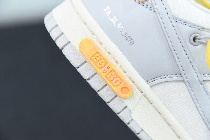 ow x dunk low 