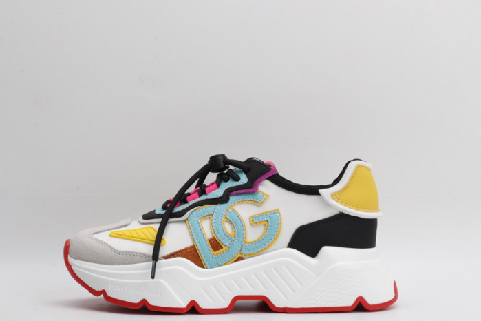 mixed-material daymaster sneakers