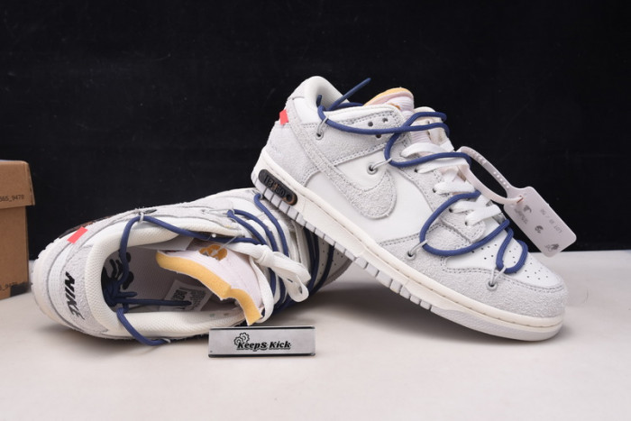 ow x dunk low 