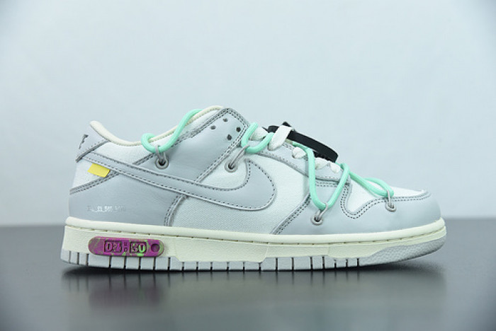 ow x dunk low ''lot 04 of 50''
