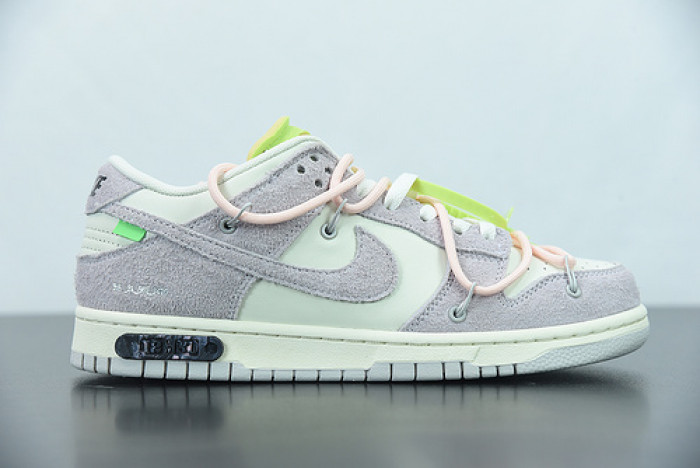 ow x dunk low ''lot 12 of 50''