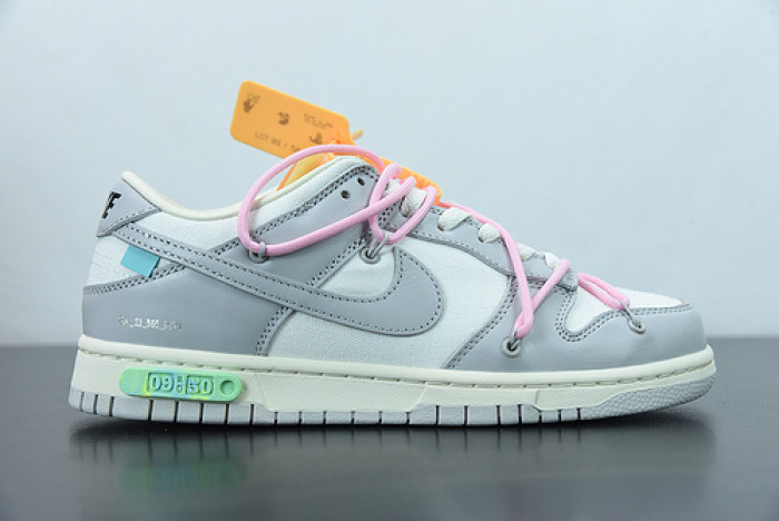 ow x dunk low ''lot 09 of 50''