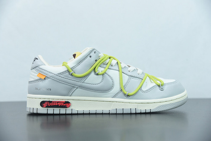 ow x dunk low ''lot 08 of 50''